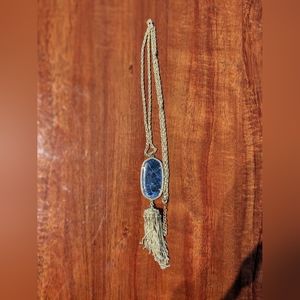 Kendra Scott Rayne Necklace in Blue Lapis